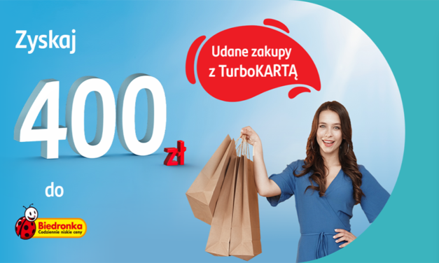 Santander Consumer Bank da Ci 400zł do Biedronki za aktywności na karcie kredytowej (plus 360zł cashbacku)