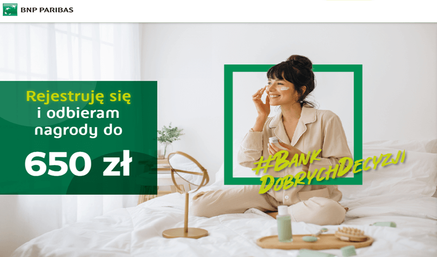 Bnp Paribas konto osobiste promocja 2 wrzesien