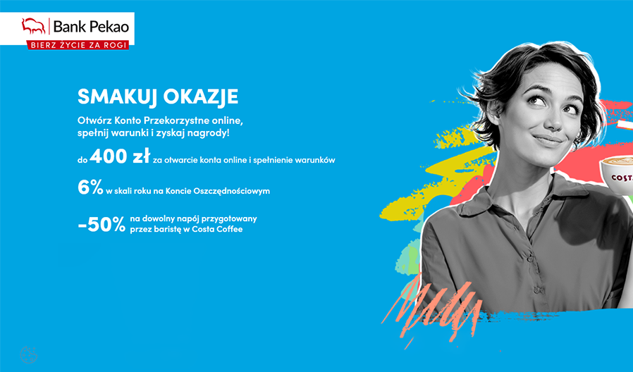 Smakuj okazje! Otwórz Konto Przekorzystne online