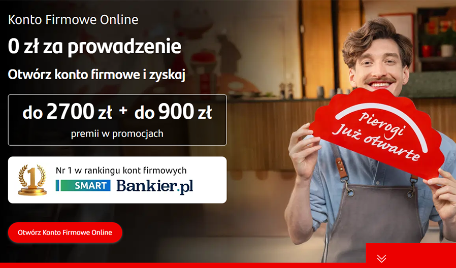 Zyskaj nawet 3600 zł z Kontem Firmowym Online w Santander Bank Polska!