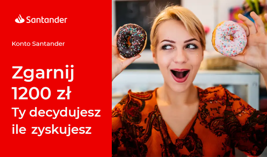 Jak zdobyć nawet 800 zł za założenie konta w Santanderze?