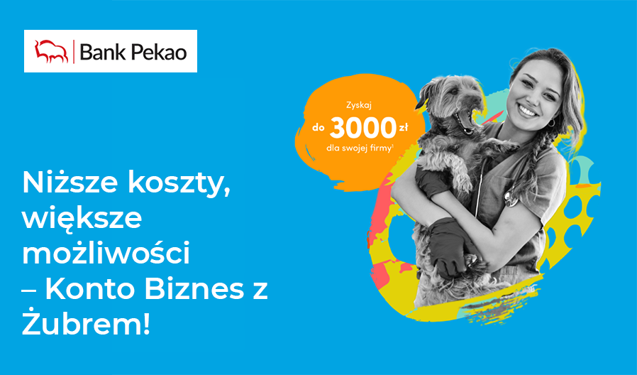 Zyskaj nawet 3000 zł z Kontem Biznes z Żubrem!