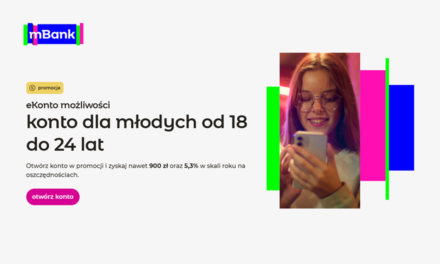 🎧 Powiększ swój studencki budżet o 910 zł z mBankiem!