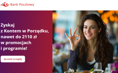 🛍️ Odbierz nawet 2110 zł premii z Kontem w Porządku!
