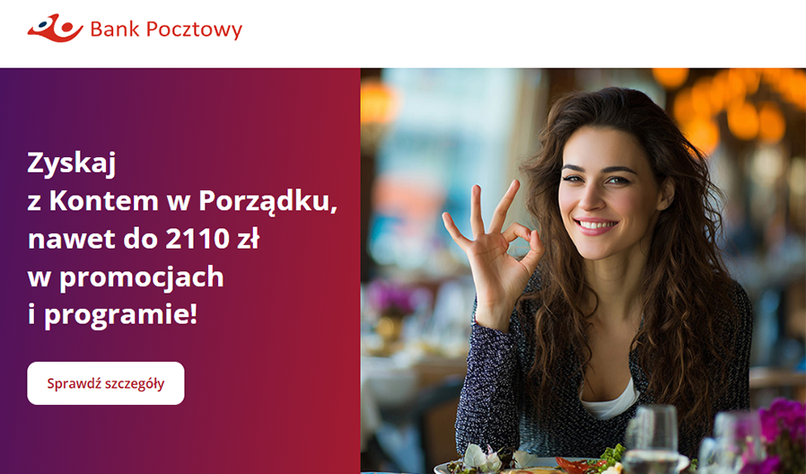 🛍️ Odbierz nawet 2110 zł premii z Kontem w Porządku!