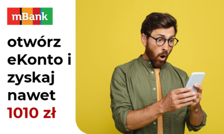 💰 Zgarnij nawet 1010 zł z mBankiem – Twój bonus czeka!