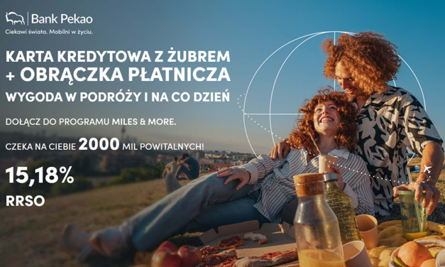 ✈️ Odkrywaj świat z Kartą Kredytową z Żubrem – 500 zł i mile czekają!