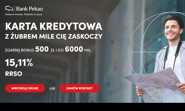 ✈️ Odkrywaj świat z Kartą Kredytową z Żubrem – 500 zł i mile czekają!