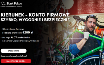 Zyskaj do 4200 zł z Kontem Biznes z Żubrem w Pekao!