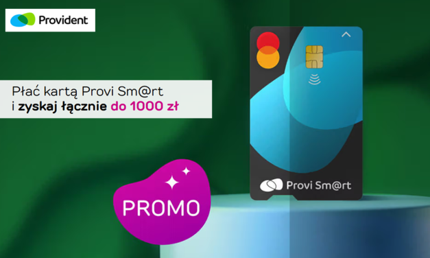 💳 Zgarnij 1000 zł premii z kartą kredytową Provi Sm@rt!